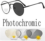 Photochromic Gray Bifocal Reading Glasses Transition Sunglasses Readers