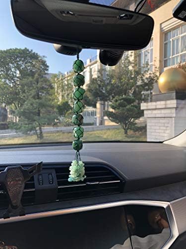 Home Decor Hanging Ornaments - Green Aventurine Gemstone Set for Feng Shui and Reiki