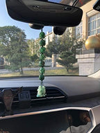 Home Decor Hanging Ornaments - Green Aventurine Gemstone Set for Feng Shui and Reiki