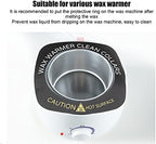 Brrnoo 10pcs Professional Wax Warmer Collar, Wax Heater Protective Ring Accessory for Most Standard Size Wax Heaters ()