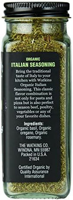 Watkins Gourmet Organic Spice Jar, Italian Seasoning, 1.1 Oz
