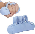 Finger Contracture Cushion for Stroke Patients - Soft Support to Prevent Finger Clenching Pressure Ulcers Promote Blood Circulation, Aid Rehabilitation for Arthritis and Hand Dysfunction (Blue)