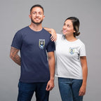 Printbox Originals Scotland Badge Soccer Jersey Football Shirt for Men, Scotland Soccer Gifts, Scottish Football Shirt