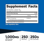 Nutricost HMB Powder (Beta-Hydroxy Beta-Methylbutyrate) 250 Grams - Gluten Free & Non-GMO