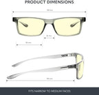 GUNNAR - Premium Gaming and Computer Glasses - Blocks 35-98% Blue Light - Vertex