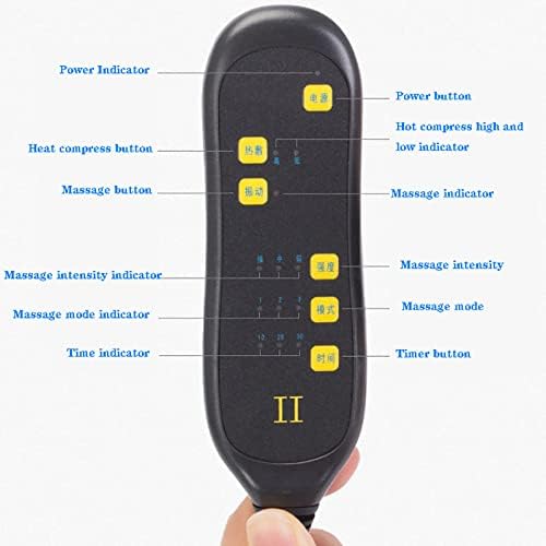 Electric Hot Compress Stroke Hemiplegia Fingers Recovery Massager, Infrared Therapy Ball Finger Massage Rehabilitation,Passive Training Finger Flexion Correction
