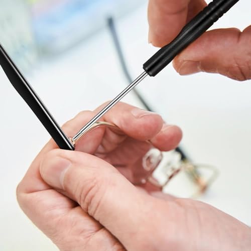 STOBOK Glasses Arm Replacement - Durable Glasses Repair Kit with Screws for Universal Sunglasses- Comfortable Fit Without Pressure