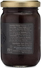 Mina Black Olive Spread, Gourmet Olive Tapenade, 7 oz (200g) - Premium Olive Spread made with Dry Cured Black Olives, Perfect for Appetizers, Dips, and More, Made with Moroccan Olives