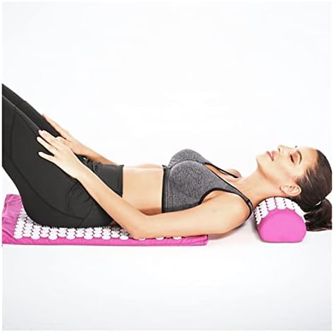 Massage Cushion Acupuncture mat Relieve Stress Back Body Pain Spike Acupressure Massager Mat(Green)