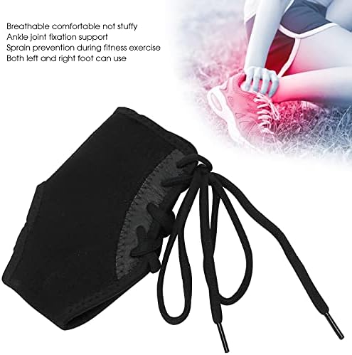 Lace Up Ankle Brace, Adjustable Compression Ankle Strap Support, Breathable Ankle Ligaments Protectors for Strains Sprains Arthritis Ankle Tendon Injury Recovery