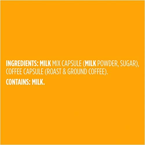 Dolce Gusto Nescafe Coffee Pods, Latte Macchiato, 16 Count, Pack of 3