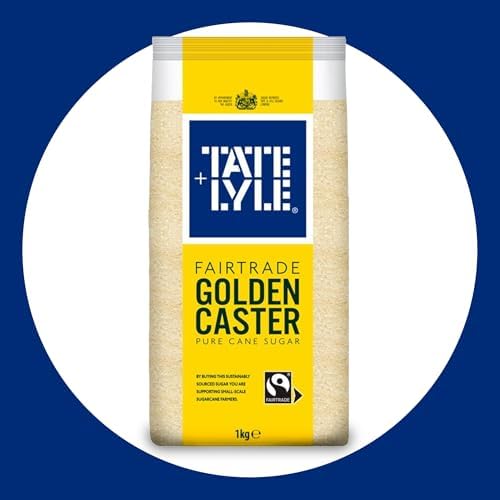 Tate & Lyle Unrefined Golden Caster Fairtrade Sugar 1 kg