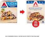 Atkins Caramel Chocolate Nut Roll Snack Bar, Protein Snack , 7g Protein, 2g Sugar, High Fiber Snack, 16 Count