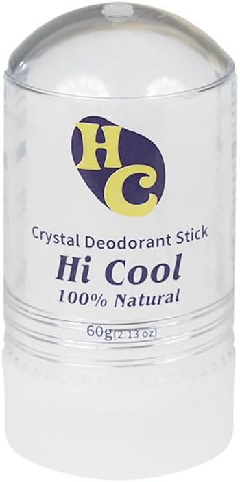 Generic Natural Alum Crystal Stick, White, Unscented Aftershave Treatment, 2.13 Oz, Powder Form, for Razor Cuts and Nicks