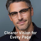 CCVOO 3 Pack Reading Glasses Blue Light Blocking, Retro Semi Rimless Readers for Men Women, Round Eyewear Filter UV400