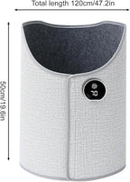 2026 New Under Desk Leg Warmer for Office, Office Legs Warmers Under Desks, 5 Seconds Heating, 8-Speed Adjustment, 360° Fully Enclosed Heating, Portable Folding Electric Heating Foot Warmer (Grey)