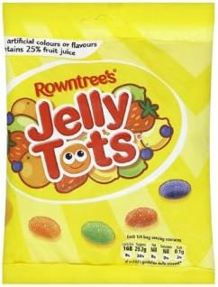Rowntree's Rowntrees Jelly Tots Share Bags (Box Of (12 X 160G Bags) Bags)