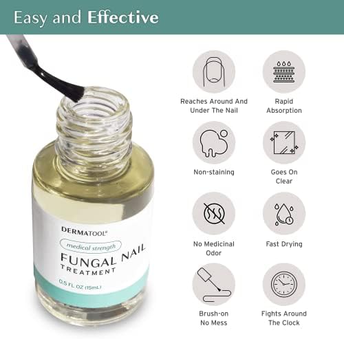 Toenail Fungus Treatment Extra Strength Antifungal Solution and Nail Fungus Treatment for Toenail - Repairs Fungal Damaged, Yellow, Thick, Discolored Nails - Fingernails and Toe Nail Fungus Treatments