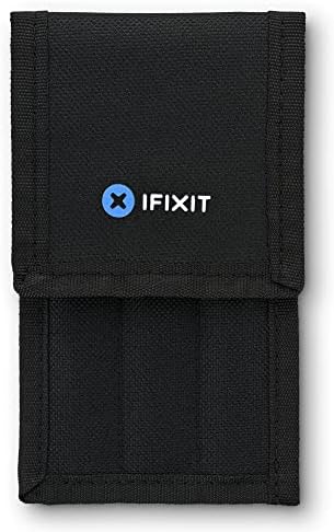 iFixit Precision Tweezers Set - Extra Fine, Angled, Blunt Tips for Electronics, Hobby, Industrial, Professional, Craft