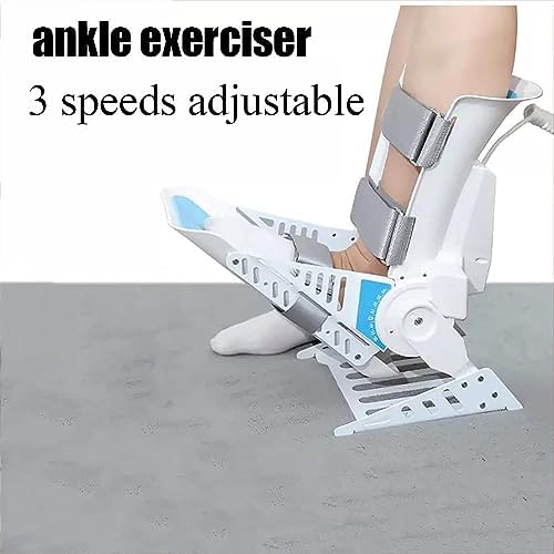 Electric Ankle Rehabilitation Training, Foot Drop Orthosis Ankle Joint Rehab Training Equipment, 3-Speed Speed Regulation, -30° ~40° Full Angle Exercise