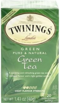 Twinings Green Tea, 1.48 Ounce Box 20 individual tea bags