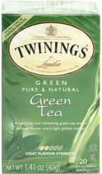 Twinings Green Tea, 1.48 Ounce Box 20 individual tea bags