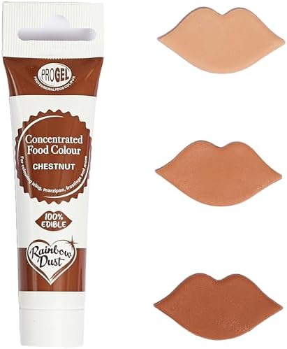 Rainbow Dust Pro-Gel Food Colouring - Chestnut