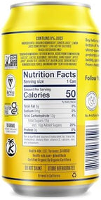 Health-Ade Ginger-Lemon Kombucha, Organic Drink, 12-Pack (11.5 Fl Oz Cans) - Fermented Tea with Probiotics, Detoxifying Acids, Supports Gut Health - Non-GMO, Vegan, Gluten-Free
