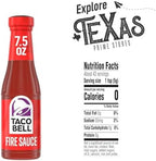 Taco Bell - Lavinia Essential Bundle: 4-Pack of Fire Sauce, 7.5 oz Glass Bottle + 1 Utility Prop.