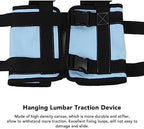 YUYTE Back Stretcher Hanging Spinal Decompression Harness Reduce Lumbar Pain Spinal Traction Stretcher