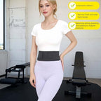 Self heating lumbar support strap suitable for both men and women - adjustable back support with thermal therapy, used to relieve lumbar discomfort, posture support (XXL)