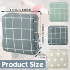 Ymapinc 3Pcs Sanitary Napkin Storage Bag Period Bags for Teen Girls for School Period Pouch Portable Tampon Storage Pouch for Women Ladies with Zipper Feminine Necessities