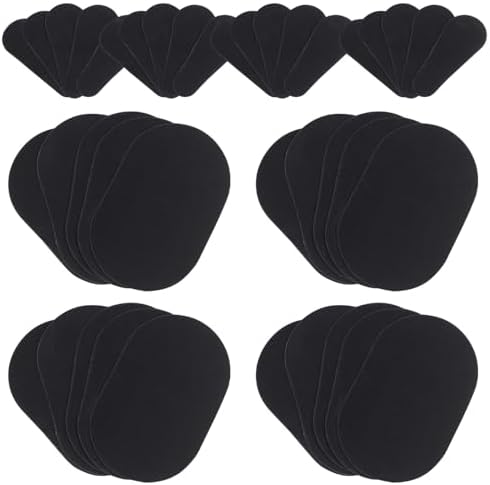 Exfoliating Hair Removal Pads x40 – x2 Buffer Pad Holders – x40 Buffer Pads - Smooth Skin on Legs Arm Face Top Lip - Unwanted Hair Removal Depilation Pad