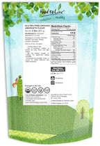 Food to Live Gluten Free Organic Amaranth Flour, 2 Pounds – Non-GMO Whole Grain Flour, Vegan Fine Meal, Bulk Powder. High in Fiber, Protein. Great for Cooking, Baking, and as Thickener