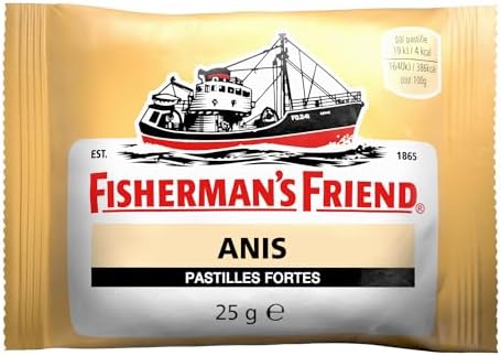 Fishermans Friend Aniseed Flavour 24 Bags of 25g (1 Box)