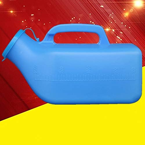 Men's Urinals for Men 2000 Ml Super Large Capacity Portable Male Urine Cups Hospital Bed with Lid Pee Bottles for Men Urine Bottles for Men