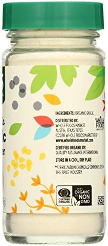 365 by Whole Foods Market, Organic Garlic Powder, 2.33 Ounce (Pack of 2)
