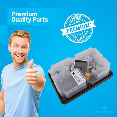 EVERTECHPRO WD12X24058 Dishwasher Detergent Dispenser OEM-Grade – Compatible with GE Dishwashers – WD12X28238, WD12X10415, WD12X21054, WD12X22515, PS16542427 – Solenoid 13.5 V DC, 7 W