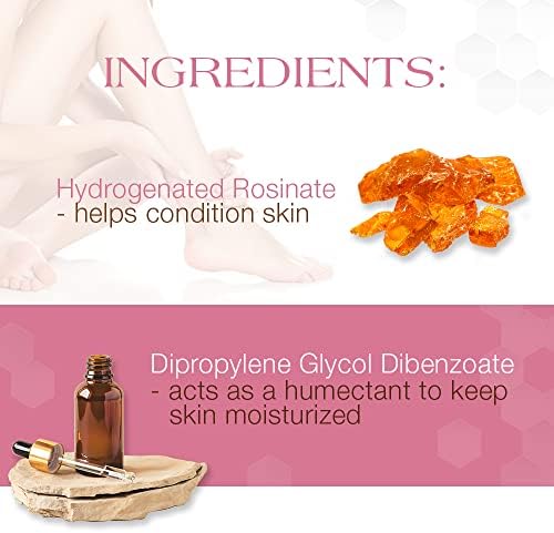 Gigi Crème Wax Microwave Hair Removal Wax for Face & Body, Gentle Soft Wax Formula for Fine To Coarse Hair, At-Home Waxing, 8 Oz