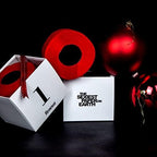 Renova Colored Toilet Paper Gift Box - 1 Compact Roll - 140 Sheets - 3 Ply - Septic Safe - Sustainable & Soft (Red)