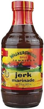 Jamaican Jerk Marinade Seasoning Sauce – Achieve the Absolute Traditional Island Flavor Taste Formulated |Perfect on Marinating Meat, Chicken, Fish, and Seafoods | 500ml 2 PACK