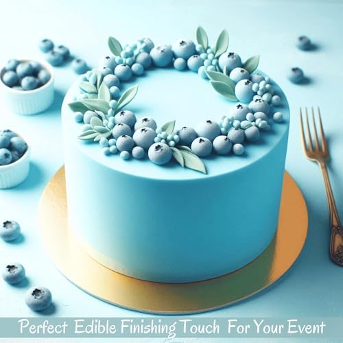 Confect Baby Blue Fondant for Cake Decorating Fondant, Smooth & Ready-to-Use Icing for Christmas Cakes, Cupcakes & Holiday Desserts | Vegan, Gluten-Free, Nut-Free, Palm Oil-Free – 8.8 Oz