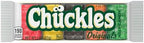 Wonka Chuckles Original, Jelly Sugar-Coated Candies, Fruit Flavored Candy, 2 Ounce Bars (Pack of 24)