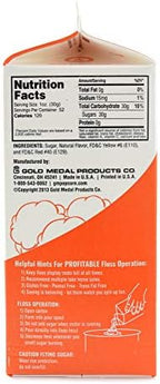 Flossugar Flavour: Orange, net wt. 3.25 lbs