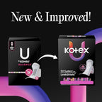 Kotex Ultra Thin Pads, Regular Absorbency, 60 Count (Packaging May Vary)