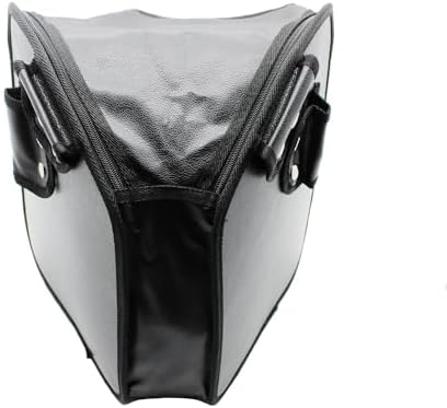 3 Wheel rollator Storage Bag,Bag for 3 Wheel Walker,Pouch Bag for 3 Wheeled Rollator Walker, 3-Wheel Walker Bag,Tote Bag with Snaps,3 Wheel rollator Universal Replacement Part.(1Ea,Black)