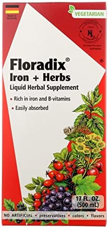 Floradix, Iron Herbs, 17 Fl Oz