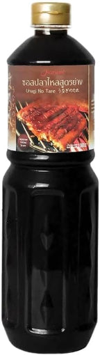ฮารุมิ Authentic Japanese Unagi No Tare Sauce - Sweet & Savory Glaze for Grilled Eel & BBQ, Bottle 1000ml