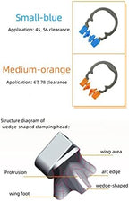 Dental Sectional Matrix Ring, Dental Spring Clip Rings, Dental Ring Clamp, Autoclavable Nickel Titanium Clamping Ring, Dental Spring Clip Rings.-R2 2PCS