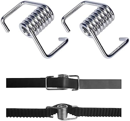 20 Pack GT2 Belt Tensioner Torsion Spring 2GT Locking Tension Springs 6mm + 10mm Width for Reprap Ultimaker Timing Synchronous Rubber Belts 3D Printer Parts